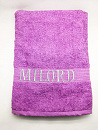 Полотенце MILORD сиреневое махровое MT006