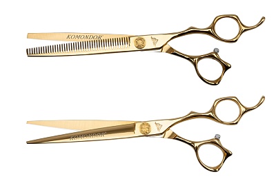 Набор ножниц Komondor GOLD,KG-50 + KG-52, NKG-003