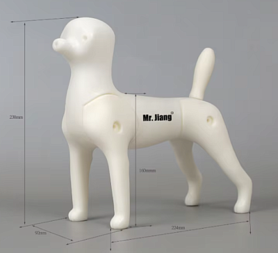 Mr.Jiang Манекен тело "мини", пластик MJ-Body-057