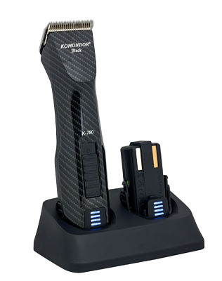 Komondor Black Машинка для стрижки животных аккумуляторная, K-780