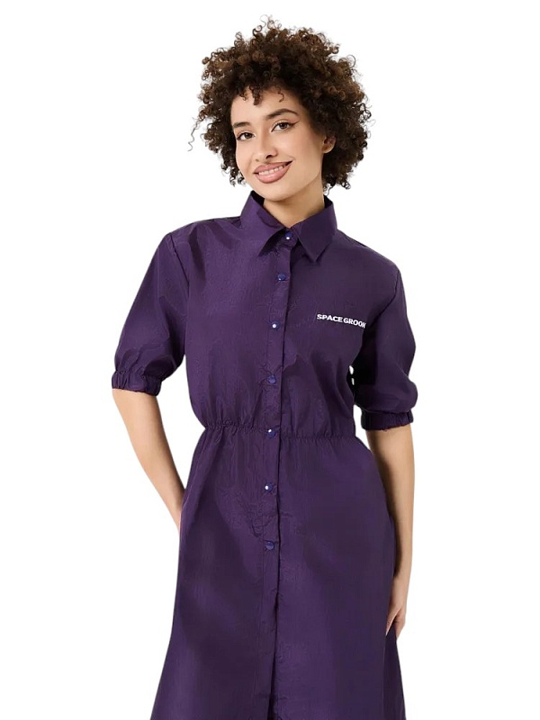 Space Groom Платье Pulsar фиолетовое XL, Pulsar8887