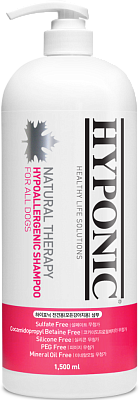 Hyponic Hypoallergenic шампунь для собак 1500 мл