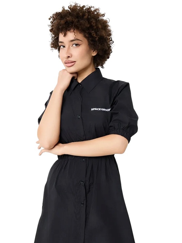 Space Groom Платье Pulsar черное L, Pulsar3233