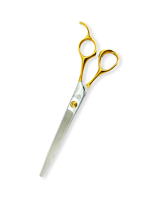 Ножницы DIMI прямые, Easy Gold Luxury, 7.5"  DGD-75S