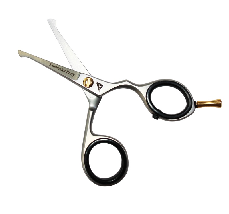 Komondor Profy ножницы прямые с тупыми концами для кошек 4,5 дюймов (11 см) KP-054B