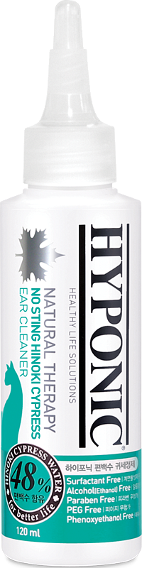 Hyponic No Sting Hinoki Cypress Лосьон для ушей (для кошек) 120ml