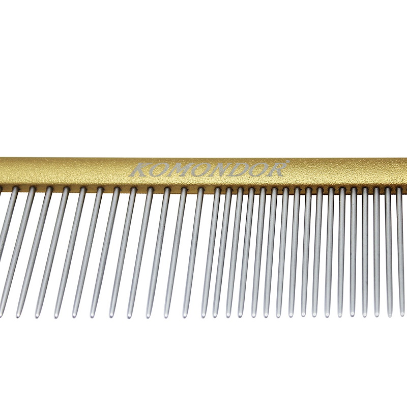 Гребень KOMONDOR 50/50 облегченный 19 см  KG-005