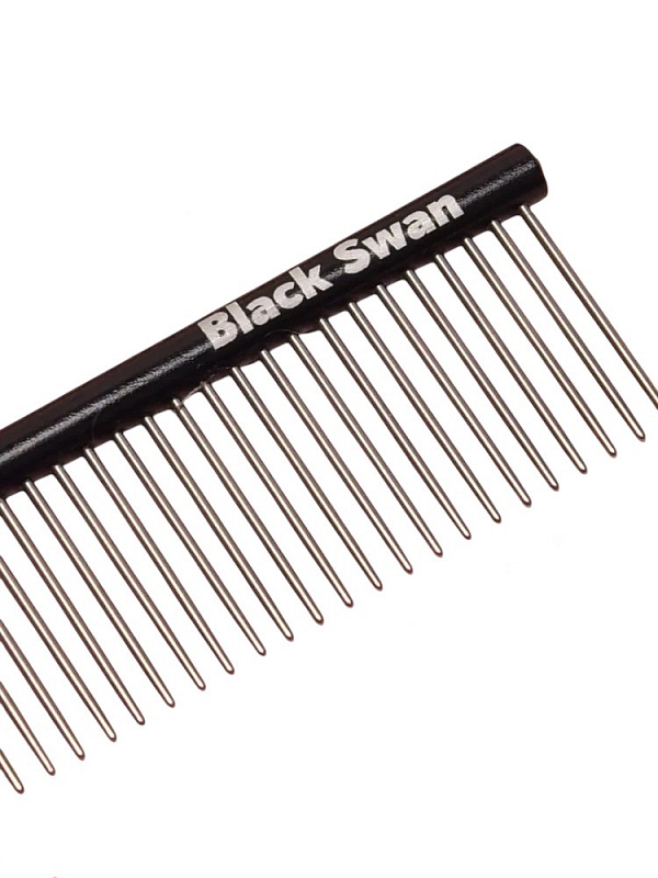 Space Groom Гребень Black Swan 18 см, SG-7722