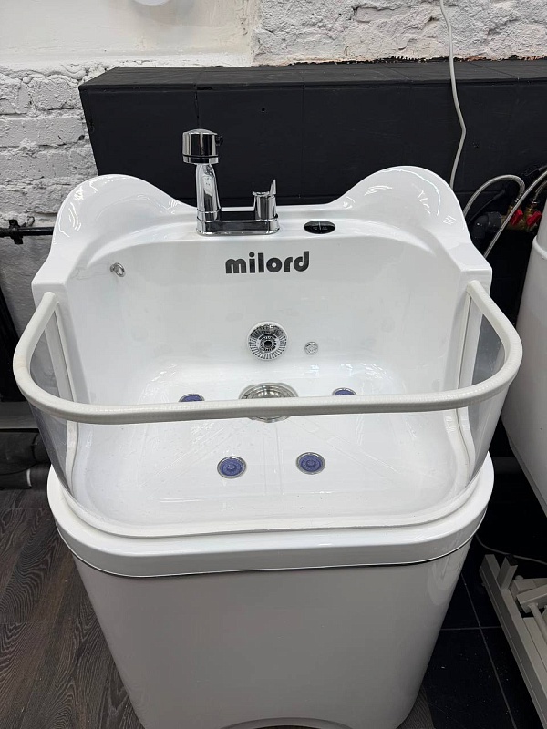 Milord Ванна озоновая для мытья собак белая B-6065XN