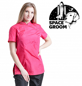 Блуза SPACE GROOM STAR розовая S  R01-2